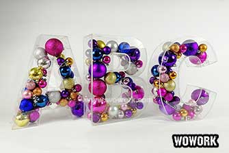 acrylic letters-30cm